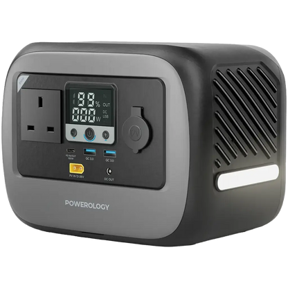 Powerology Pater II Portable Power Station 700W - Gray