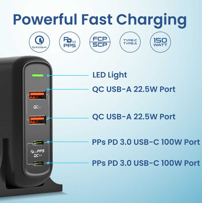 ريمسون - منفذ طاقة توربو 150 واط وحامل