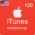 بطاقة رقمية - ايتونز امريكي 20 دولار 
