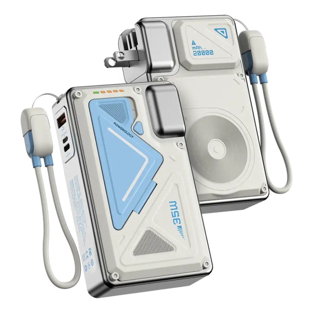Powerology Wall Charger MagSafe Power Bank 20000mAh