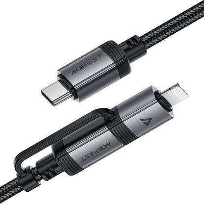 قدرة شحن تصل إلى 60 واط لأجهزة USB-C و30 واط لأجهزة Lightning — شحن سريع وفعال لكل أجهزتك | Charging power up to 60W for USB-C devices and 30W for Lightning devices — fast, efficient charging for all your gadgets.