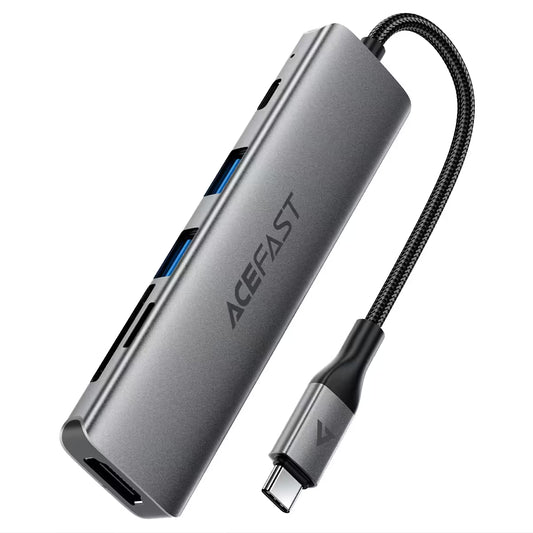محطة ACEFAST J18 6 في 1 USB-C للتوصيل والشحن   - متجر وولف قطر