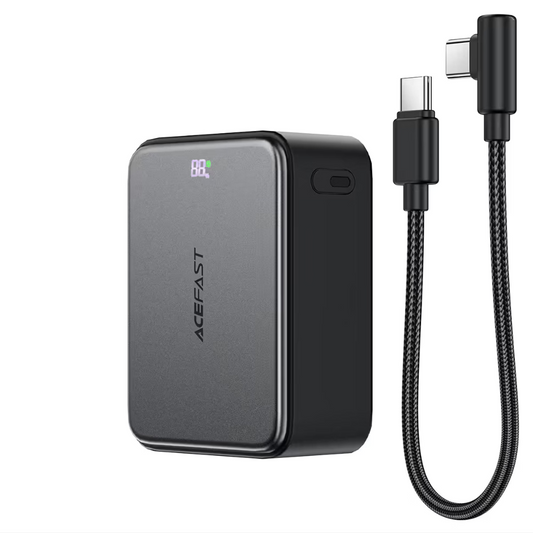 بنك طاقة AceFast للشحن السريع — طاقة موثوقة وشحن فائق السرعة لأجهزتك في أي مكان | AceFast Fast Charge Power Bank — Reliable Power & Ultra-Fast Charging for Your Devices Anywhere.
