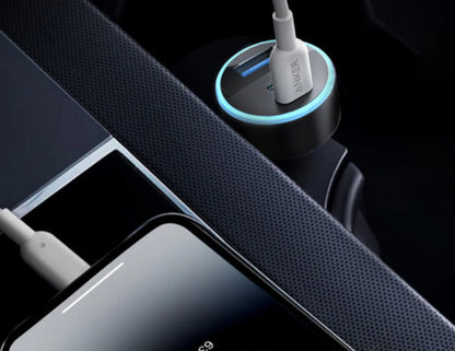 Anker - 67W Car Charger 3-Ports
