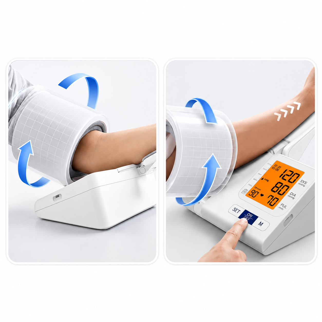 AiQUE D01 – Automatic Blood Pressure Monitor