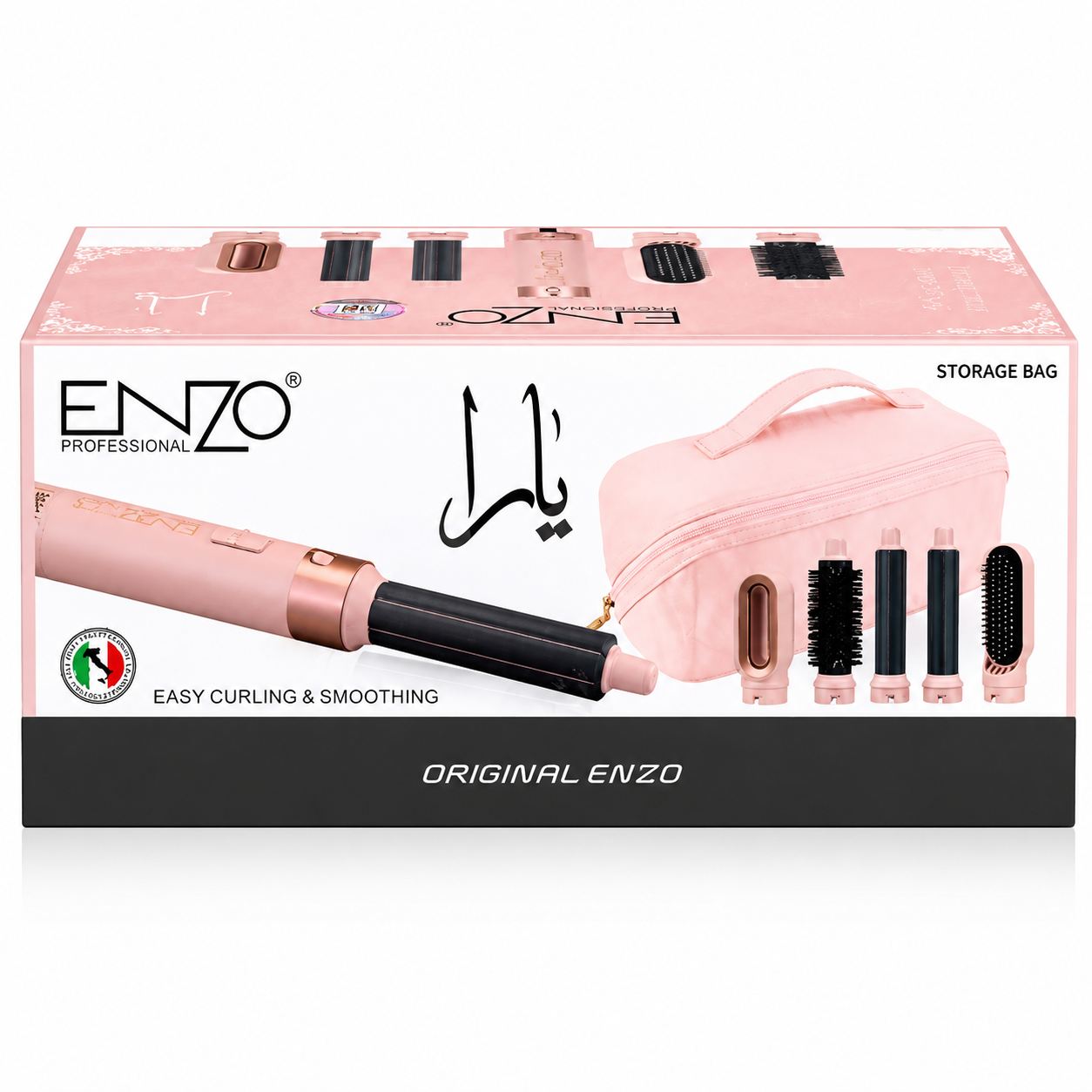 ENZO - 5-in-1 Curling Dryer Set