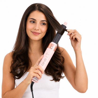 ENZO - 5-in-1 Curling Dryer Set