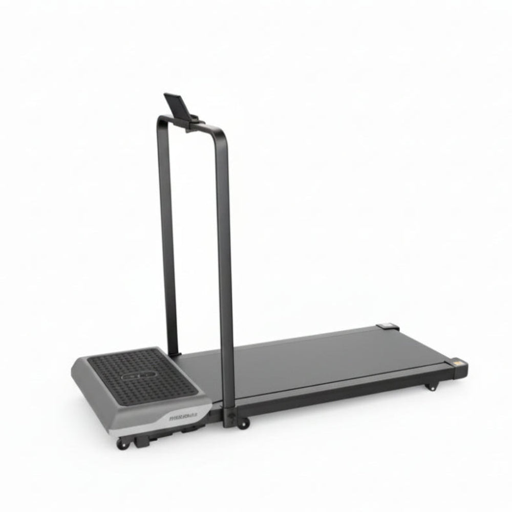 Arabic: شاشة عرض جهاز المشي من بورودو — تتبع السرعة والوقت والمسافة والسعرات الحرارية | English: Porodo treadmill display — Tracks speed, time, distance, and calories burned

