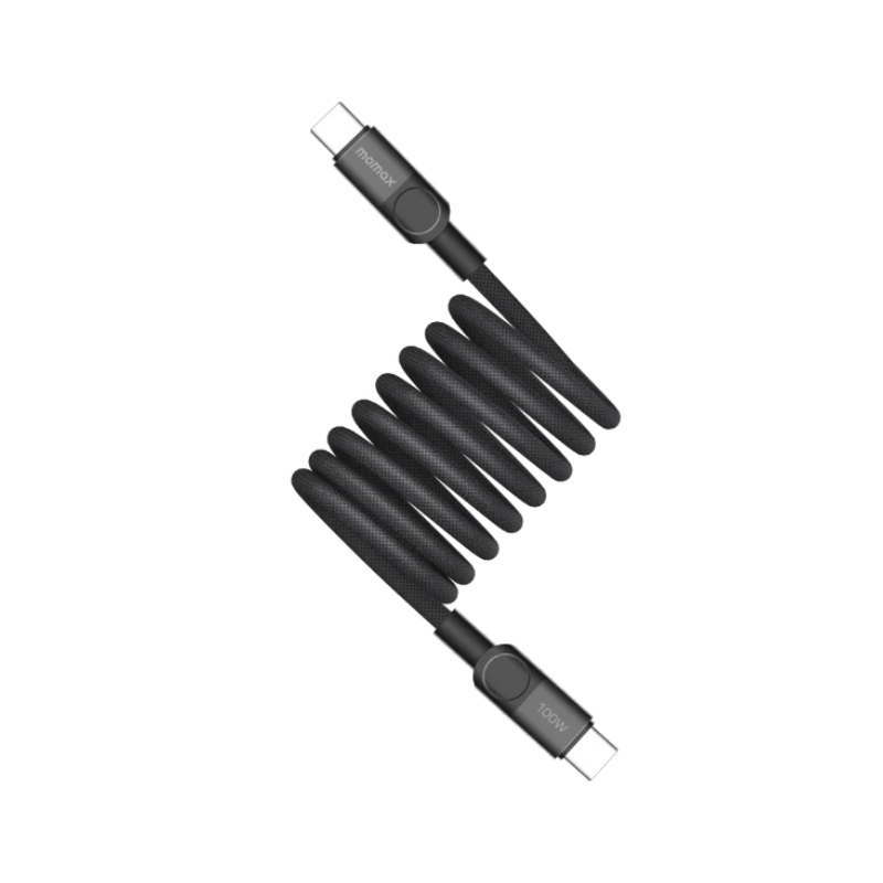 موماكس - كابل USB-C مغناطيسي بقوة 100 واط (2 متر)